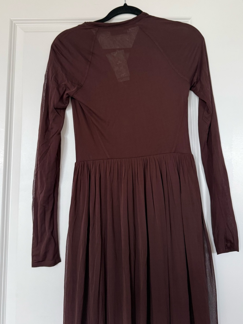 NWT Tory Burch Wrap-effect gathered jersey midi dress 4 - Picture 10 of 12